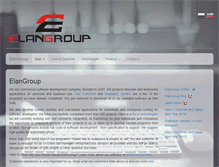 Tablet Screenshot of elangroup-software.com